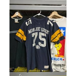 Large NFL 70s Steelers Mean Joe Greene #75 Jersey